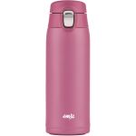 EMSA TRAVEL MUG light Thermobecher (rosa, 0,4 Liter, Flip-Deckel)