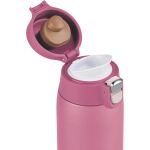 EMSA TRAVEL MUG light Thermobecher (rosa, 0,4 Liter, Flip-Deckel)