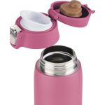 EMSA TRAVEL MUG light Thermobecher (rosa, 0,4 Liter, Flip-Deckel)