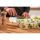 EMSA CLIP & CLOSE Glas-Frischhaltedose 1,3 Liter (transparent/rot, rechteckig)