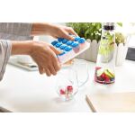 EMSA CLIP & CLOSE Frischhaltedose 3,7 Liter (transparent/blau, rechteckig, Großformat)