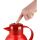 EMSA SAMBA Isolierkanne, 1 Liter (rot/transparent, QUICK PRESS Verschluss)