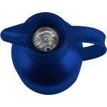 EMSA SAMBA Isolierkanne, 1 Liter (blau/transparent, QUICK PRESS Verschluss)