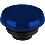 EMSA SAMBA Isolierkanne, 1 Liter (blau/transparent, QUICK PRESS Verschluss)