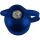EMSA SAMBA Isolierkanne, 1 Liter (blau/transparent, QUICK PRESS Verschluss)