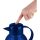 EMSA SAMBA Isolierkanne, 1 Liter (blau/transparent, QUICK PRESS Verschluss)