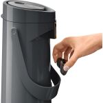 EMSA PONZA Pump-Isolierkanne 1,9 Liter (anthrazit, Comfort Press)