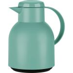 EMSA SAMBA Isolierkanne, 1 Liter (grün, QUICK PRESS Verschluss)