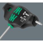 Wera 454/10 HF Set Imperial 2 Quergriff-Schraubendreher + Rack, 10-teilig (schwarz/grün, zöllig, mit Haltefunktion)