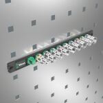 Wera Nuss-Magnetleiste C 4 Zyklop Steckschlüsseleinsatz-Satz 1/2" (schwarz/grün, 9?teilig)