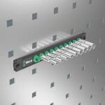 Wera Nuss-Magnetleiste A Deep 1 Steckschlüsseleinsatz-Satz 1/4" (schwarz/grün, 9?teilig)