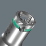 Wera Nuss-Magnetleiste A Deep 1 Steckschlüsseleinsatz-Satz 1/4" (schwarz/grün, 9?teilig)