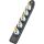 HAZET SmartRail 1/2" Steckschlüsseleinsatz-Satz Innensechskant, 5-teilig (schwarz, 5mm - 10mm, kurz)