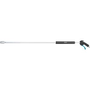 HAZET Ausblaspistole 9040LG-3/2, lang (schwarz/blau, mit Venturidüse, 90° Seitendüse)