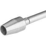 HAZET Ausblaspistole 9040LG-3/2, lang (schwarz/blau, mit Venturidüse, 90° Seitendüse)