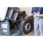 HAZET Ausblaspistole 9040LG-3/2, lang (schwarz/blau, mit Venturidüse, 90° Seitendüse)
