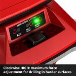Einhell Professional Akku-Erdbohrer GP-EA 18/150 Li BL - Solo, 18Volt (rot, ohne Akku und Ladegerät)