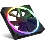 NZXT Europe F140 RGB Twin Pack 140x140x26 (schwarz, 2er Pack inkl. RGB & Fan Controller, 140 mm)