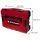 Einhell Systemkoffer E-Case S-F incl. grid foam (schwarz/rot, mit Rasterschaumstoffeinlage)