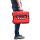 Einhell Systemkoffer E-Case S-F incl. grid foam (schwarz/rot, mit Rasterschaumstoffeinlage)