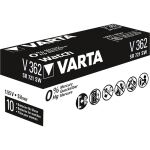 Varta Silberoxid-Knopfzelle 362 (silber, 10 Stück)