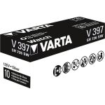 Varta Silberoxid-Knopfzelle 397 (silber, 10 Stück)