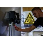 wiha Spannungsprüfer Volt Detector EX, einpolig 12-1.000 V AC (rot/gelb, berührungslos, EX-geschützt)