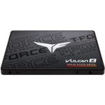 Team Group VULCAN Z 256 GB (schwarz/grau, SATA 6 Gb/s, 2,5")