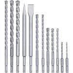 Einhell SDS Plus Meißel- & Bohrer-Satz, 12-teilig (Koffer)