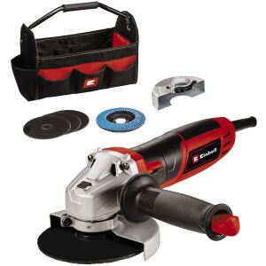 Einhell Winkelschleifer TC-AG 125/850 Kit (rot/schwarz, 850 Watt)