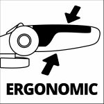 Einhell Winkelschleifer TC-AG 125/850 Kit (rot/schwarz, 850 Watt)