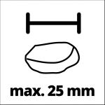 Einhell Schmutzwasserpumpe GC-DP 3325, Tauch- / Druckpumpe (rot/schwarz, 330 Watt)