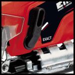 Einhell Power X-Change Akku-Stichsäge TC-JS 18 Li, 18Volt (rot/schwarz, Li-Ionen Akku 2,5Ah, Koffer E-Box Basic)