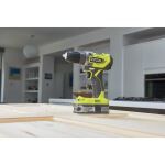 RYOBI ONE+ Akku-Schlagbohrschrauber R18PD5-220S, 18Volt (grün/schwarz, 2x Li-Ionen Akku 2,0Ah)
