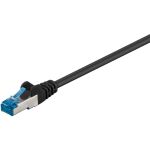 Goobay RJ-45 Patchkabel Cat 6.a S/FTP (PIMF) (schwarz, 2...