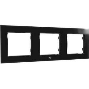 Shelly Wall Frame 3 (schwarz, für Wall Switch)