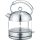Severin Glas-Wasserkocher Retro WK 3459 (edelstahl/schwarz, 1,7 Liter)