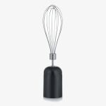 Severin Stabmixer SM 3772 (schwarz/edelstahl, 600 Watt, mit Zerkleinerer und Schneebesen)