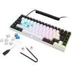 Sharkoon SKILLER SGK50 S3 (weiß, DE-Layout, Gateron Red)