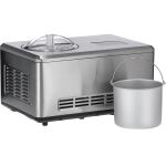 Severin 2-in-1 Eismaschine EZ 7406, mit Joghurtfunktion (edelstahl (gebürstet), für 2.000ml Eiscreme, 180 Watt Kompressor)