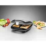 Rommelsbacher Sandwichmaker ST 1410 (edelstahl/schwarz, 1.400 Watt)