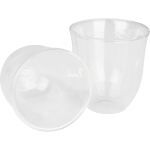 DeLonghi Cappuccino-Gläser (2er-Set) (transparent, 2...