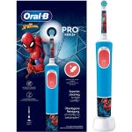 Oral-B Vitality Pro 103 Kids Spiderman, Elektrische Zahnbürste (blau/weiß)