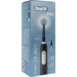 Oral-B Pro 1 Cross Action , Elektrische Zahnbürste (schwarz)