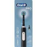 Oral-B Pro 1 Cross Action , Elektrische Zahnbürste (schwarz)