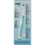 Oral-B Pro 1 Cross Action , Elektrische Zahnbürste (blau)