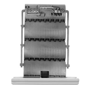 HomePilot Rollladen-Hochschiebesicherung, 3-gliedrig (grau, für Achtkantstahlwellen SW50 oder SW60)