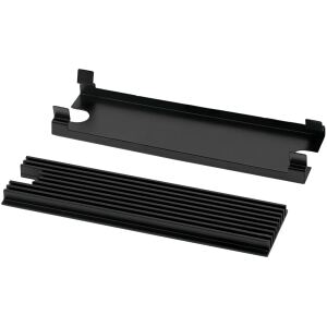 Thermal Grizzly M2 SSD Cooler (schwarz, unterstützt M.2 2280 SSD)