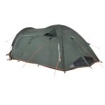 High Peak Kuppelzelt Kira 4.1 (dunkelgrün/grau, mit Tunnelvorbau, Climate Protection 80)