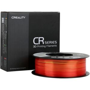 Creality CR-Silk PLA Filament Gold/Rot, 3D-Filament (1 kg, 1,75 mm, auf Rolle)